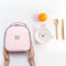 Tragbare runde rosa einfrierbare Mittagessen-Taschen für Frauen