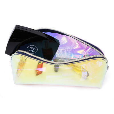 Kundenspezifische Logo Waterproof Travel Holographic Makeup-Luxustasche