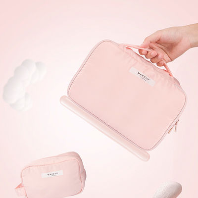 Mehrfunktionaler faltbarer Make-upbürsten-Organisator Bag